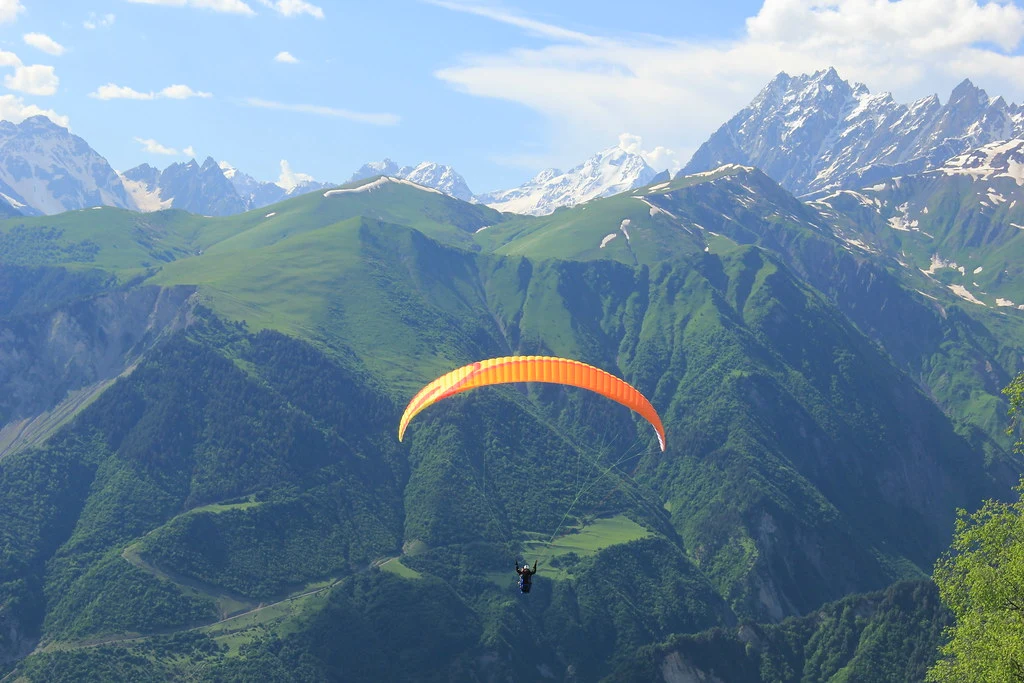 Paragliding Georgia