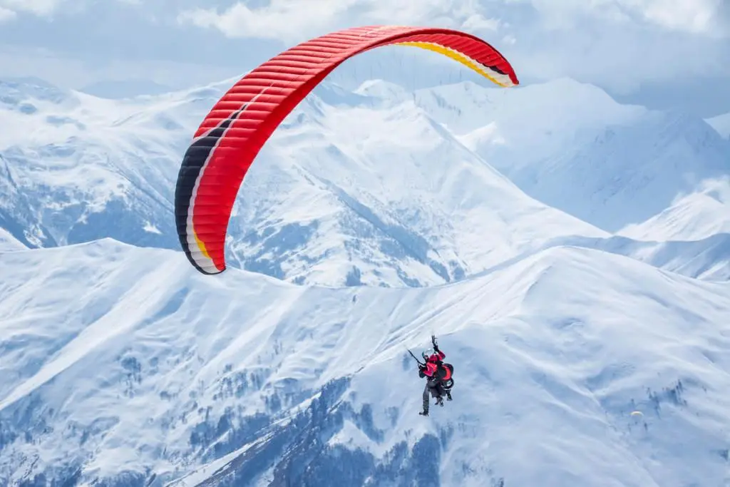 Paragliding In Gudauri